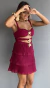 Vestido Noruega - Rojo (Rosé) en internet