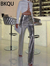 Pantalón Broadway Plateado - comprar online