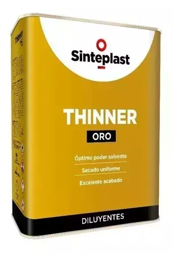 SINTEPLAST THINNER SELLO DE ORO X1L