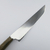 Juego Cuchillo y Tenedor 22 cm Acero Inoxidable Cabo Madera Lados Rectos - Gaucho Vibes