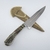 Cuchillo Campero 16 cm Acero Inoxidable Anillado Tuerca