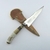 Cuchillo Campero 14 cm Acero Negro Anillado Tuerca - Gaucho Vibes