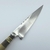 Cuchillo Campero 14 cm Acero Negro Anillado Tuerca en internet