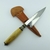 Cuchillo Campero 12 cm Acero Negro Combinado - comprar online