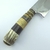Cuchillo Caronero 30 cm Acero Negro Anillado Tuerca Ciervo - comprar online
