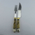 Juego Cuchillo y Tenedor 14 cm Acero Inoxidable Combinado Hoja Bowie en internet