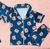 Pijama infantil americano ursinho azul