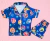Pijama americano patrulha canina azul infantil