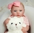 BEBE REBORN NINA PODE DAR BANHO - loja online