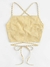 Croptop Amarillo