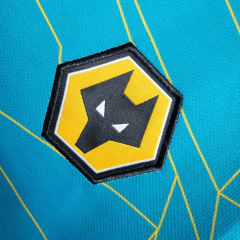 Imagem do Camisas Wolverhampton II 22/23 - Torcedor Castore Masculina - Azul com detalhes em amarelo