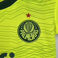 Camisa Palmeiras I 23/24 - Torcedor Puma Feminina - Verde fluorescente - loja online