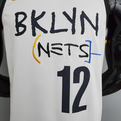 Camiseta Regata Brooklyn Nets Branca - Nike - Masculina - Suprema Esportes | Camisas de Time