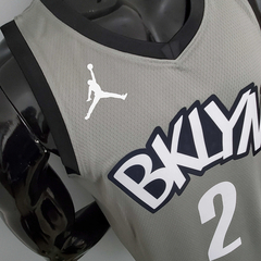 Camiseta Regata Brooklyn Nets Cinza - Nike - Masculina - Suprema Esportes | Camisas de Time