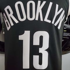 Camiseta Regata Brooklyn Nets Preta e Branca - Nike - Masculina - comprar online