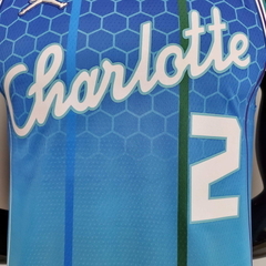 Camiseta Regata Charlotte Hornets Azul Clara - Nike - Masculina - loja online