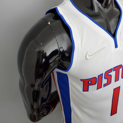 Camiseta Regata Detroit Pistons Branca - Nike - Masculina - Suprema Esportes | Camisas de Time