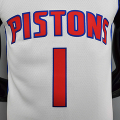 Camiseta Regata Detroit Pistons Branca - Nike - Masculina - loja online