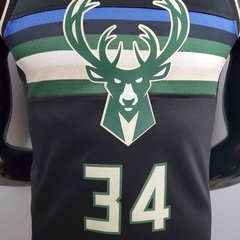 Camiseta Regata Milwaukee Bucks Preta - Nike Jordan - Masculina - comprar online