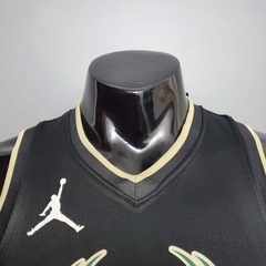 Camiseta Regata Milwaukee Bucks Preta - Nike Jordan - Masculina na internet