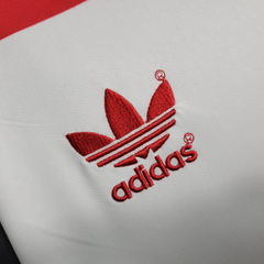 Camisa Retrô Flamengo II 1986 - Adidas Masculina - Branca com detalhes em vermelho - Suprema Esportes | Camisas de Time