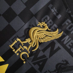 Camisa Liverpool Edição especial 24/25 - Torcedor Nike Masculina - Preta com detalhes em verde - loja online