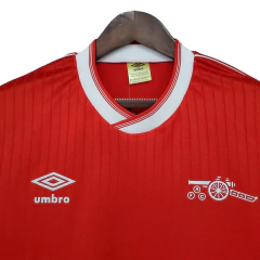 Camisa Arsenal Retrô 1983/1986 Vermelha e Branca - Umbro - Suprema Esportes | Camisas de Time