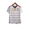Camisa Flamengo II 23/24 Torcedor Masculina - Branca com listras vermelhas com todos os patrocinios