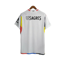 Camisa Benfica II 23/24 - Torcedor Adidas Masculina - Branca com detalhes em vermelho e preto na internet