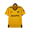 Camisa Wolverhampton I 22/23 - Torcedor Castore Masculina - Amarela com detalhes em preto