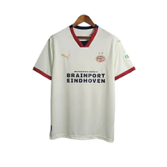 Camisa PSV Eindhoven II 23/24 - Torcedor Puma Masculina - Branca com detalhes em vermelho e dourado