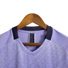 Camisa Al-Nassr II 23/24 - Torcedor Dunes Masculina - Roxa com detalhes em branco