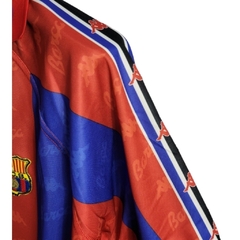 Camisa Retrô Barcelona I 96/97 - Masculina Kappa - Azul e vermelha - Suprema Esportes | Camisas de Time