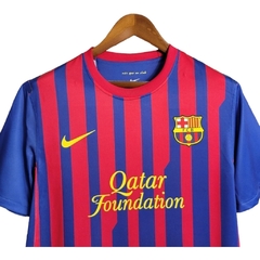 Camisa Retrô Barcelona I 11/12 - Masculina Nike - Azul e vermelha na internet