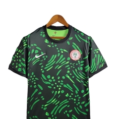 Camisa Nigéria II 24/25 - Torcedor Nike Masculina - Preta com detalhes em verde na internet