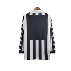 Camisa Retrô Juventus I 1999/2000 manga longa - Kappa Masculina- Preta e branca na internet