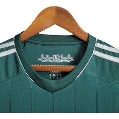 Imagem do Camisa Retrô Real Madrid 2012/2013 manga longa - Adidas Masculina - Verde com detalhes em branco