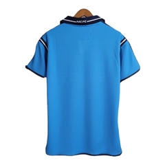 Camisa Retrô Manchester United I 01/02 - Masculina - Azul - comprar online