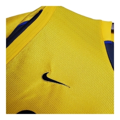 Camisa Retrô Arsenal II 99/00 - Masculina Nike - Amarela com detalhes em azul - Suprema Esportes | Camisas de Time