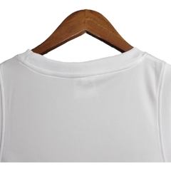 Camisa Retrô regata Seleção da Alemanha 1990 - Masculina Adidas - Branca
