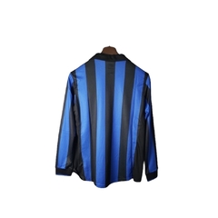 Camisa Retrô Inter de Milão 1998 manga longa - Masculina Nike - Azul e preta na internet