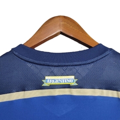 Imagem do Camisa Retrô Seleção da Argentina I 2014 - Adidas Masculina - Azul com detalhes em bege e branco