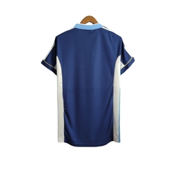 Camisa Retrô Seleção da Argentina II 1998 - Adidas Masculina - Azul com detalhes em branco na internet