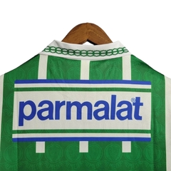 Camisa Retrô Palmeiras I 1993/1994 - Masculina Rhumell - Verde com listras em branco - comprar online