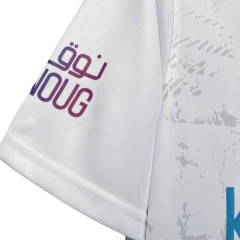 Camisa Al-Nassr III 24/25 - Torcedor Nike Masculina - Branca com detalhes em roxo