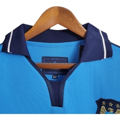 Imagem do Camisa Retrô Manchester United I 01/02 - Masculina - Azul