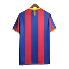 Camisa Retrô Barcelona I 10/11 - Masculina Nike - Azul e vermelha com detalhes em amarelo - comprar online