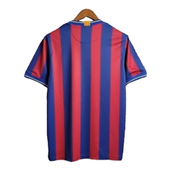 Camisa Retrô Barcelona I 09/10 - Masculina Nike - Vermelha e azul - comprar online