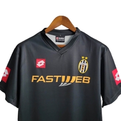 Camisa Retrô Juventus II 2001/2002 - Lotto Masculina - Preta - comprar online