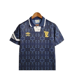 Camisa Retrô Escócia II 1992/1993 - Umbro Masculina - Azul com detalhes em branco na internet